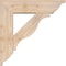 Ekena Millwork Funston Traditional Smooth Bracket w/ Offset Brace, Douglas Fir, 7 1/2"W x 28"D x 28"H BKT0806X28X28FST01SDF - alternate 3